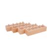 Adena Montessori Knobbed Cylinders Blocks Home Preschool 2 3 Years OldToys (Primary Color Knobbed Cylinders) view 2
