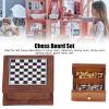 Chess Set Dollhouse Decoration, Miniature Chess Set 1:12 Exquisite Mini Chess Set Mini Household Decoration Home for Chess Playing Dollhouse Decoration view 2