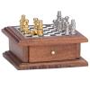 Chess Set Dollhouse Decoration, Miniature Chess Set 1:12 Exquisite Mini Chess Set Mini Household Decoration Home for Chess Playing Dollhouse Decoration view 4