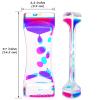 CAILINK Liquid Motion Bubbler Timer 2Pack Sensory Toys for Relaxation, Floating Color Lava Timers view 2