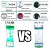 CAILINK Liquid Motion Bubbler Timer 2Pack Sensory Toys for Relaxation, Floating Color Lava Timers view 4