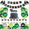Dragon Birthday Party Decorations Dungeons and Dragons Theme Fantasy Party Supplies Including Dragon Cake Decoration and Toppers, Dragon Balloon Garland and Birthday Banner view 1