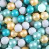 Heopeis Ball Pit Balls, Crush-Proof Non- Toxic Plastic Toy Balls, Green Pit Balls for Toddlers Kids Babies Children 0+ Months Birthday Parties, 2.2 inches,100pcs view 1