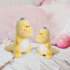 Adorlynetty Cute Dinosaur Plush Toy, 15.7" Soft Dino Stuffed Animal Stuffed Dinosaur Plushie Yellow Plush view 4