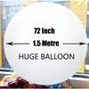 Professional Weather Balloon For Meteorological Investigation Aerial Video Holiday Party Decoration Entertainment Toys Huge Balloons (72 inch/100g) view 2