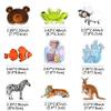 150pcs Animal Stickers for Kids Cute Ocean Animal Stickers for Water Bottle Zoo Animal Vinyl Stickers Waterproof Cute Sea Animal Stickers for Students School Reward view 3