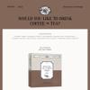 Genie Music Astro Astro 2022 Season's Greetings[Coffee ver.] Album CultureKorean GiftDecorative Stickers,Photocards view 2