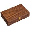 Alex Cramer Double 6 Spinner Dominoes Set with Spinners. Deluxe Dominos Set in American Made Luxury Walnut Case view 3