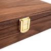 Alex Cramer Double 6 Spinner Dominoes Set with Spinners. Deluxe Dominos Set in American Made Luxury Walnut Case view 4