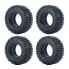 RC-Hub 4PCS 1.0" Crawler Tires Micro Rubber Tires for 1/24 Axial SCX24 90081 AXI00001 AXI00002 AXI00005 AXI00006 RC Crawler Car (50mm) view 1