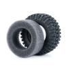 RC-Hub 4PCS 1.0" Crawler Tires Micro Rubber Tires for 1/24 Axial SCX24 90081 AXI00001 AXI00002 AXI00005 AXI00006 RC Crawler Car (50mm) view 4