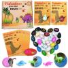 Valentines Day Gifts for Kids, Valentines Day Cards for Kids, Set of 30 Dinosaur Eggs Hatching Dino Egg Grow in Water, Valentine Exchange for Toddlers Girls Boys School Class Classroom Party Favors view 1
