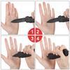 JOLLYSTYLE 4 PCS Fake Retractable Knife - Halloween Prop Plastic Trick Disappear Blade Switchblade Dagger view 2