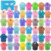45 Pack Butter Valentine Slime Kit for Kids, Holiday Making Bulk Scented Slime Charms Party Favor, DIY Putty, Soft & Non-Sticky, Stress Relief Toy for Girls and Boys Age 4-12, Birthday Advent Calendar view 1