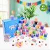 45 Pack Butter Valentine Slime Kit for Kids, Holiday Making Bulk Scented Slime Charms Party Favor, DIY Putty, Soft & Non-Sticky, Stress Relief Toy for Girls and Boys Age 4-12, Birthday Advent Calendar view 2