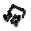 Dhawk CNC Alloy 2-Speed Trans Case BRAC S & Steering Servo Brace Black for Axial SCX6 view 2