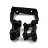 Dhawk CNC Alloy 2-Speed Trans Case BRAC S & Steering Servo Brace Black for Axial SCX6 view 3