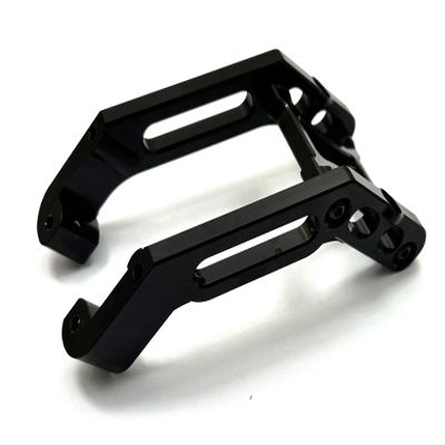 Dhawk Racing Aluminum Wing Mount Set Black for Losi TLR 8ight X/Xe TLR241032