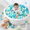 STARBOLO Ball Pit Balls - 100pcs Crush Proof Non-Toxic Non-BPA Plastic Children's Toy Balls Macaron Ocean Balls for Birthday Parties Games Pool (100pcs, Pearl Blue&Green) view 3