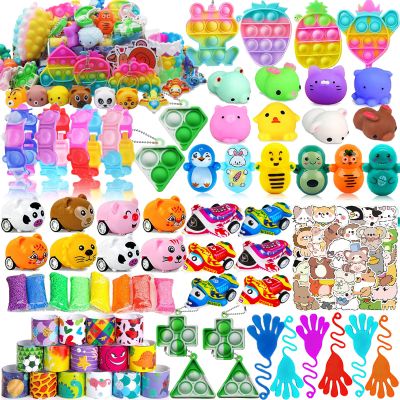 120 Pcs Party Favors Toy Assortment for Kids Birthday Valentines Party, Pinata Filler Goodie Bag Stuffers, School Classroom Rewards, Treasure Box Toys, Treasure Chest Carnival Prizes Bulk Toys