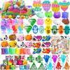 120 Pcs Party Favors Toy Assortment for Kids Birthday Valentines Party, Pinata Filler Goodie Bag Stuffers, School Classroom Rewards, Treasure Box Toys, Treasure Chest Carnival Prizes Bulk Toys view 1