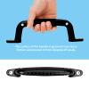 Dakzhou 4 Luminous Playground Safety Handles, Sturdy Swing Sets Safety Grab Toys, Jungle Gymnastics and playroom Ladder Handles, Door Handles, bunk Bed (Black) view 3