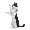 JEKCA Cat 17S-M01 | Black and White Cat Plastic Building Blocks | Age 14+ view 4