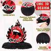10 Pcs Rock and Roll Party Decorations Rock Star Centerpieces Born to Rock Party Decorations Music Theme Party Supplies Halloween Rock Birthday Decorations for Birthday Baby Shower Party Supplies view 3