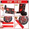 10 Pcs Rock and Roll Party Decorations Rock Star Centerpieces Born to Rock Party Decorations Music Theme Party Supplies Halloween Rock Birthday Decorations for Birthday Baby Shower Party Supplies view 4