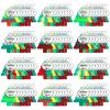 32 Pcs Christmas Mini Pop Push It Fidget Toys Keychain with Christmas Cards for Kids Adults, Party Favors Kids Classroom, Prizes, Stocking Stuffers, Bulk Gifts, Goody Bag Stuffers,Students Goodies view 1