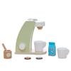Teamson Kids - Little Chef Frankfurt Wooden Coffee Machine Play Kitchen Accessories - Green- 8 pcs view 1