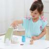 Teamson Kids - Little Chef Frankfurt Wooden Coffee Machine Play Kitchen Accessories - Green- 8 pcs view 3