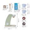 Teamson Kids - Little Chef Frankfurt Wooden Coffee Machine Play Kitchen Accessories - Green- 8 pcs view 4