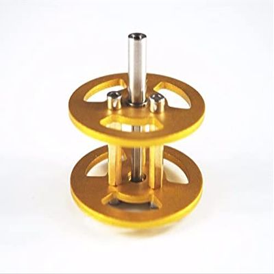 Replacement Part For All-metal Bearing Wheel/Loading Wheel,Aluminum Alloy, For Tank Tracks,tank Chassis,Model Parts DIY - (Color: Golden)