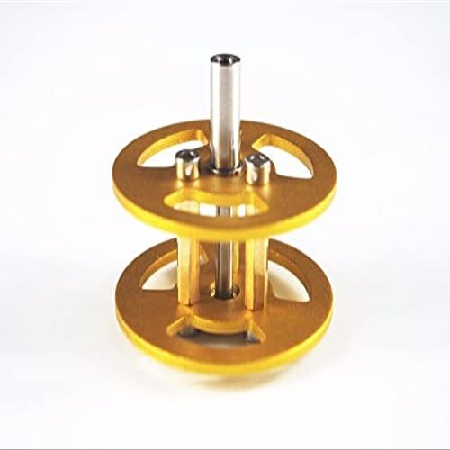 Replacement Part For All-metal Bearing Wheel/Loading Wheel,Aluminum Alloy, For Tank Tracks,tank Chassis,Model Parts DIY - (Color: Golden)