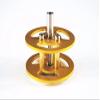 Replacement Part For All-metal Bearing Wheel/Loading Wheel,Aluminum Alloy, For Tank Tracks,tank Chassis,Model Parts DIY - (Color: Golden) view 1
