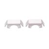 Replacement Part For 2PCS Transmission Guard Front Rear Bottom Bezel Plate Armor RC Car Accessories For Capra AXI232006 view 2