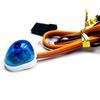 Replacement Part For 1/10 RC Car Night Flash Bright LED Light 5 Modes 360 Rotation Aluminum - (Color: Red Color) view 3
