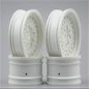 Replacement Part For 4pcs 1/10 Touring&Drift Wheel Rim ClassicNW(Material White) 6mm Ofet Fits For 1:10 Touring&Drift Car 1/10 Rim 10351 view 1