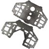 XHSESA RC Side Skid Plate, Carbon Fiber Side Skid Chassis Plate Accessory Suitable for LOSI 1/8 LMT Solid AXLE 4WD Monster Truck LOS04022 RC Car view 1