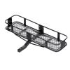 LAFEINA RC Car Metal Rear Bumper and Back Hitch Cargo Carrier for 1/10 RC Crawler Car SCX10 AXI03007 TRX4 Upgrade Parts view 3