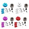 Replacement Part For 14T Gear Flywheel Assembly 1/8 RC Car Bearing Clutch Bell Shoes Nut Springs Set - (Color: Red) view 2