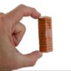 World's Smallest Jenga | Miniature Classic Game | Wooden Blocks Stacking Tumbling Tower Game | Party Games for Kids & Families | Easter Basket Stuffers | Ages 6+ view 1