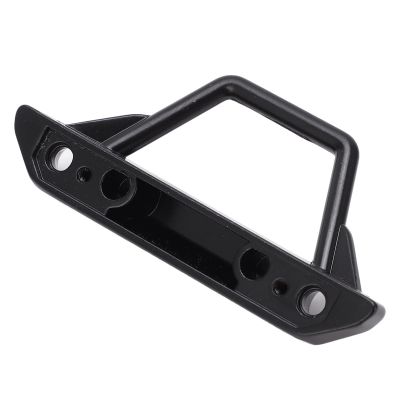 VGEBY RC Front Bumper Set,RC Flat Front Bumper Car with 2 LED Headlights for SCX24 1/24 RC Car Crawler Car Accessory Parts Model Car Accessories Scx24 Bumper Scx24 Bumper