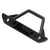 VGEBY RC Front Bumper Set,RC Flat Front Bumper Car with 2 LED Headlights for SCX24 1/24 RC Car Crawler Car Accessory Parts Model Car Accessories Scx24 Bumper Scx24 Bumper view 1
