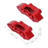 VGEBY Brake Caliper,2pcs/Set Metal Front Rear Brake Disc Calipers Disc Brake Front Rear Disc Brake for Super Baja Rey 1/6 RC Car Upgrade Parts(red) Model Car Accessories view 2