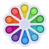 Toynk Pop Fidget Toy 10-Button Rainbow Numbers Silicone Bubble Popping Game view 1