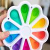 Toynk Pop Fidget Toy 10-Button Rainbow Numbers Silicone Bubble Popping Game view 4