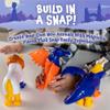 POPULAR PLAYTHINGS Magnetic Animals for Toddlers 1-3, Mix or Match Mythical Toys, Set of 4 Gift for Kids - Mythical Kingdom view 3