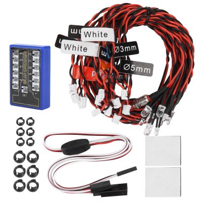 Flash Light, Lighting Kit Simulation for HSP CC01 1/10 1/8 RC Car for Women Men